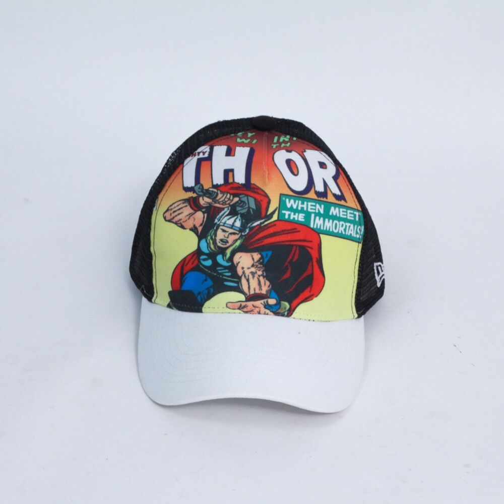 NWOT New Era Men's Multicolor Comics Thor Movie Snapback Trucker Cap